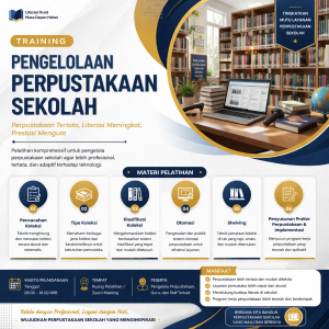 Training Pengelolaan Perpustakaan Sekolah